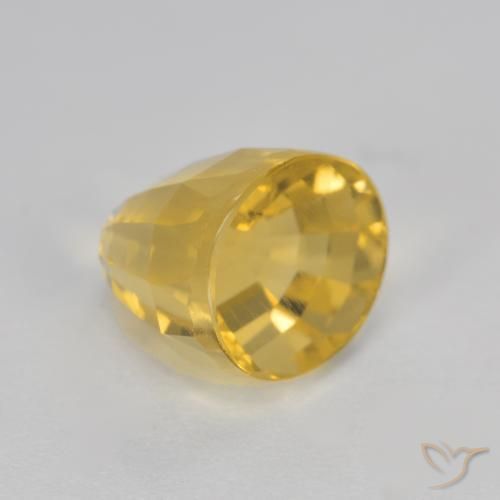Citrino Oro medio naturale da 2.81 ct, Taglio a fantasia, VVS-VS