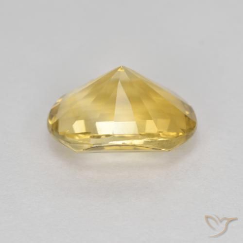 Citrino Giallo dorato naturale da 2.39 ct, Ovale, VVS