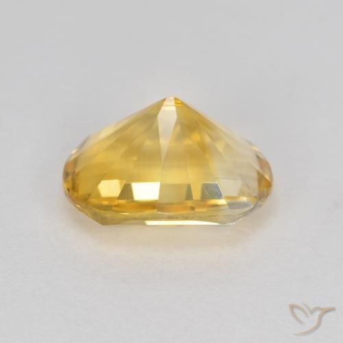 Citrino Dorato naturale da 2.42 ct, Ovale, VVS