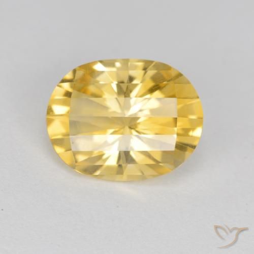 2.22ct Naturale Oro Citrino, Ovale, VVS
