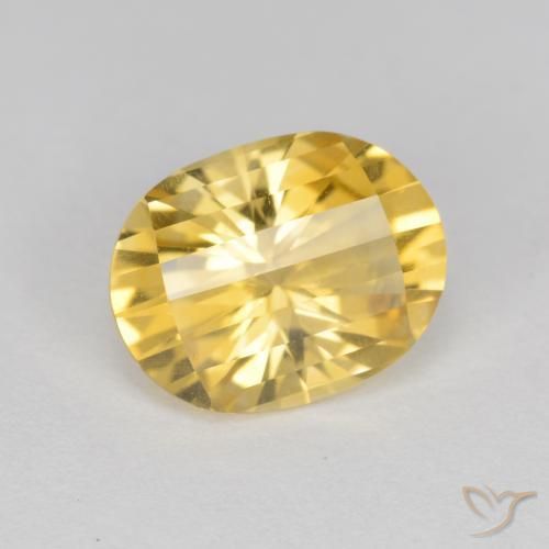 Citrino Oro naturale da 2.22 ct, Ovale, VVS