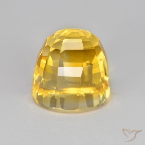 Citrino Dorato naturale da 3.06 ct, Taglio a fantasia, VVS-VS