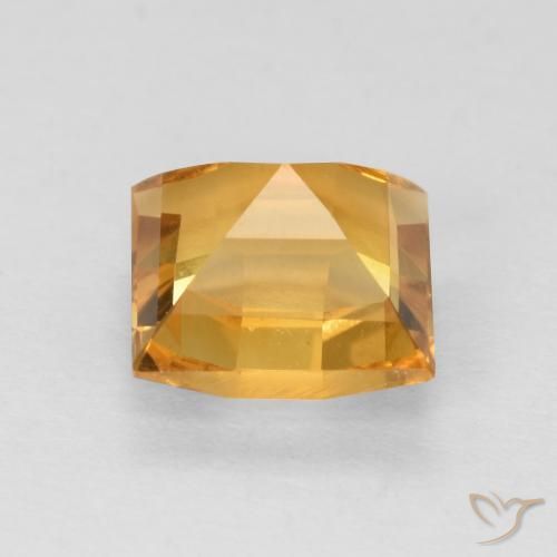 Citrino Dorato medio naturale da 1.72 ct, Quadrato, VVS