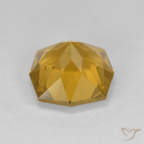 Citrino Arancione-Oro naturale da 3.72 ct, Taglio a fantasia, VVS-VS