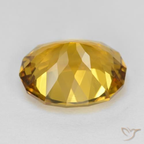 Citrino Oro medio naturale da 4.09 ct, Taglio a fantasia, VS