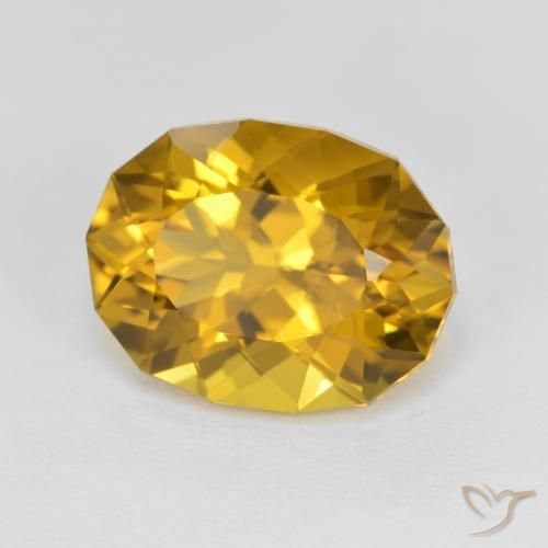 Citrino Oro marroncino naturale da 4.35 ct, Taglio a fantasia, VS