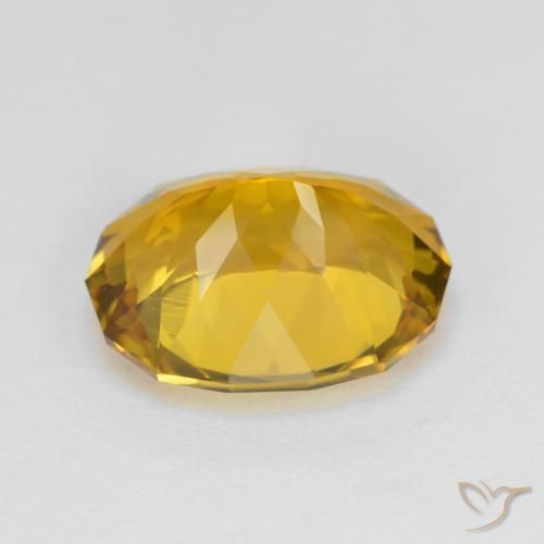 Citrino Oro marroncino naturale da 4.35 ct, Taglio a fantasia, VS