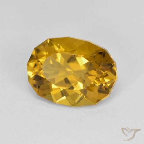 Citrino Oro medio naturale da 3.23 ct, Taglio a fantasia, VVS