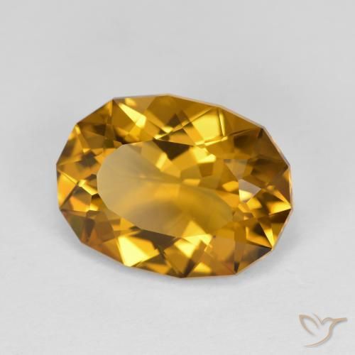 Citrino Oro naturale da 4.26 ct, Taglio a fantasia, VVS