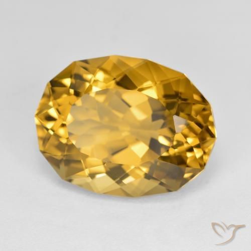 Citrino Marrone dorato naturale da 9.60 ct, Taglio a fantasia, VVS-VS