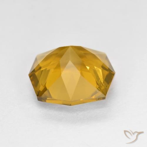 Citrino Arancio-Oro naturale da 2.65 ct, Ottagonale / Taglio smeraldo, VVS