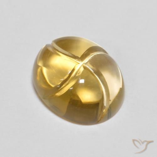 2.76ct Naturale Dorato Citrino, Ovale, Trasparente