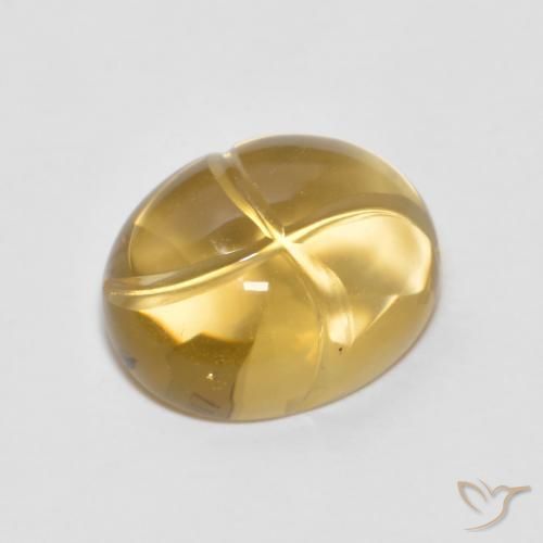 Citrino Arancione-Oro naturale da 2.70 ct, Ovale, Trasparente