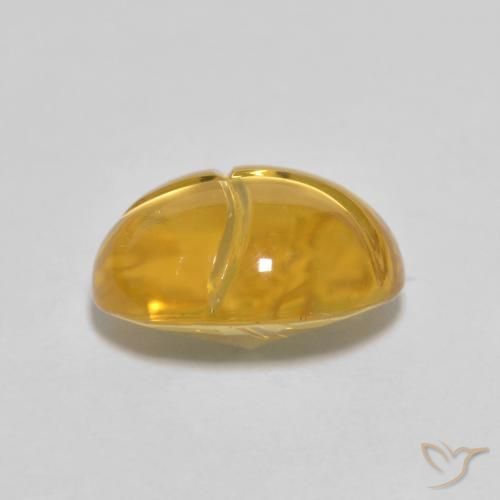 Citrino Arancione-Oro naturale da 2.83 ct, Ovale, Trasparente
