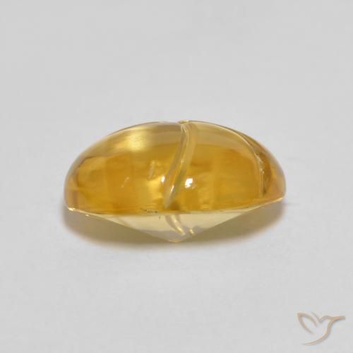 Citrino Arancione-Oro naturale da 2.60 ct, Ovale, Trasparente