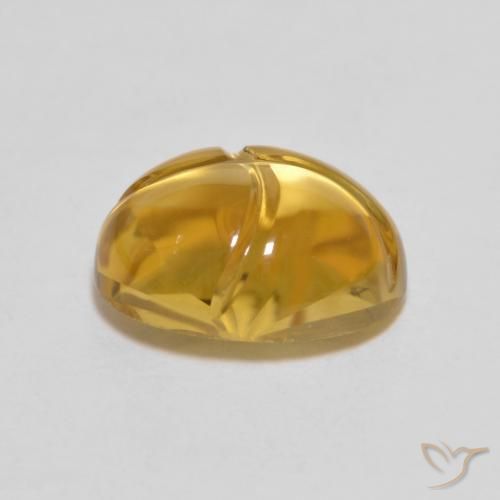 Citrino Arancione-Oro naturale da 2.83 ct, Ovale, Trasparente