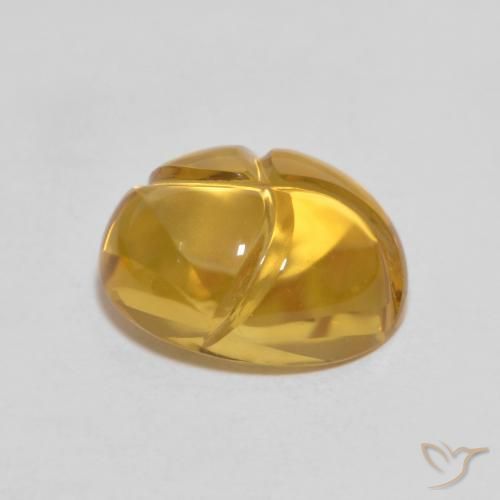 Citrino Arancione-Oro naturale da 2.81 ct, Ovale, Trasparente
