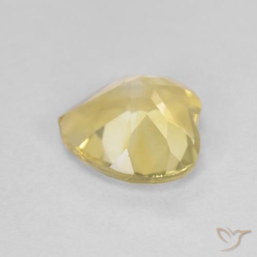 Citrino Oro brillante naturale da 1.17 ct, Cuore, VS
