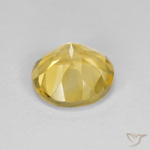 Citrino Oro medio naturale da 1.90 ct, Rotondo, VS