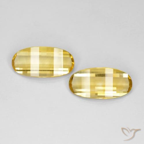 4.80ctw Naturale Dorato Citrino, Taglio a fantasia, VVS-VS