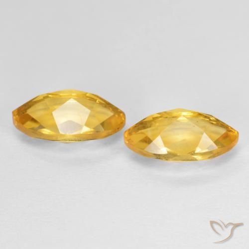 Gemme di Citrino Dorato scuro naturale da 2.08 ct, Taglio marquise, VS