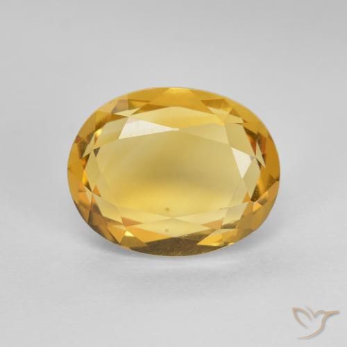2.67ct Naturale Oro brillante Citrino, Ovale, VVS-VS