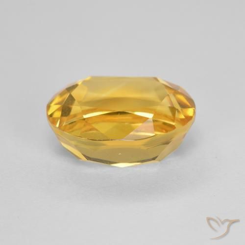 Citrino Oro brillante naturale da 2.67 ct, Ovale, VVS-VS