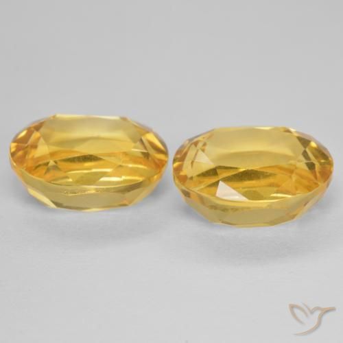 Gemme di Citrino Dorato naturale da 5.56 ct, Ovale, VVS-VS