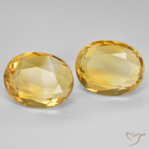 Gemme di Citrino Dorato naturale da 5.69 ct, Ovale, VVS-VS