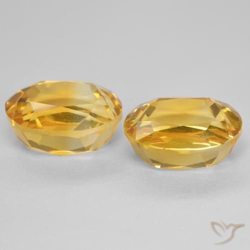 Gemme di Citrino Dorato naturale da 5.69 ct, Ovale, VVS-VS