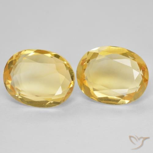 Gemme di Citrino Dorato naturale da 5.02 ct, Ovale, VVS-VS