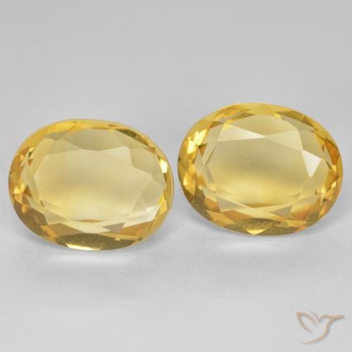 Gemme di Citrino Dorato naturale da 5.54 ct, Ovale, VVS-VS