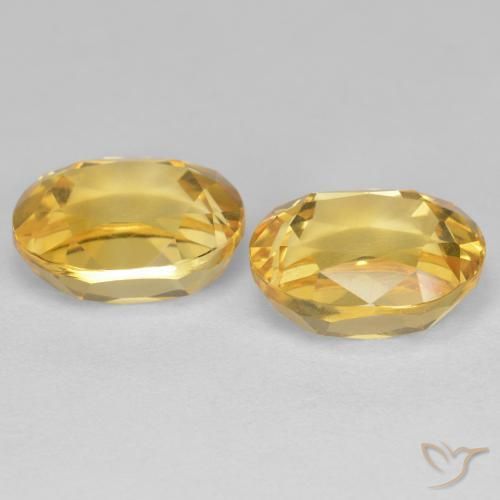Gemme di Citrino Dorato naturale da 5.54 ct, Ovale, VVS-VS
