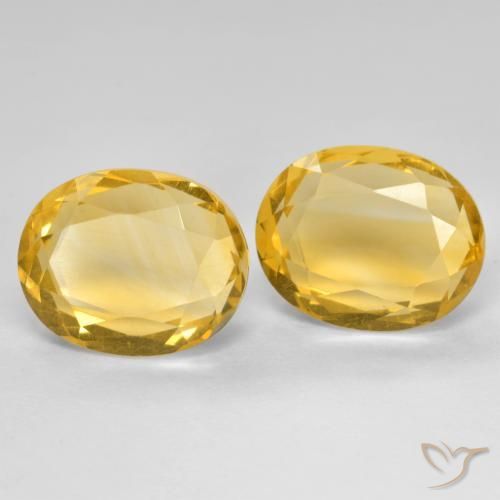 Gemme di Citrino Oro profondo naturale da 5.68 ct, Ovale, VVS-VS