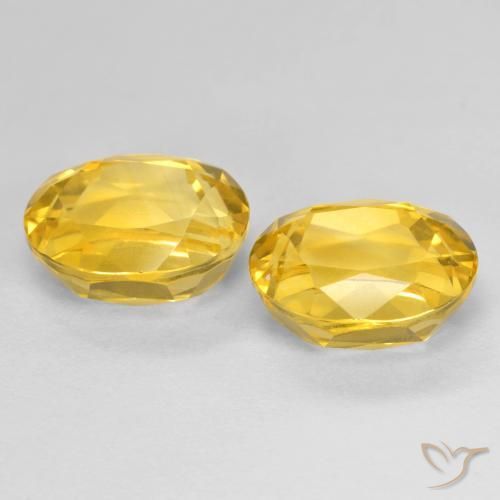 Gemme di Citrino Oro profondo naturale da 5.68 ct, Ovale, VVS-VS