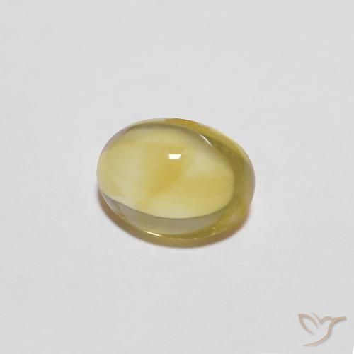 Citrino Dorato naturale da 1.68 ct, Ovale, Trasparente