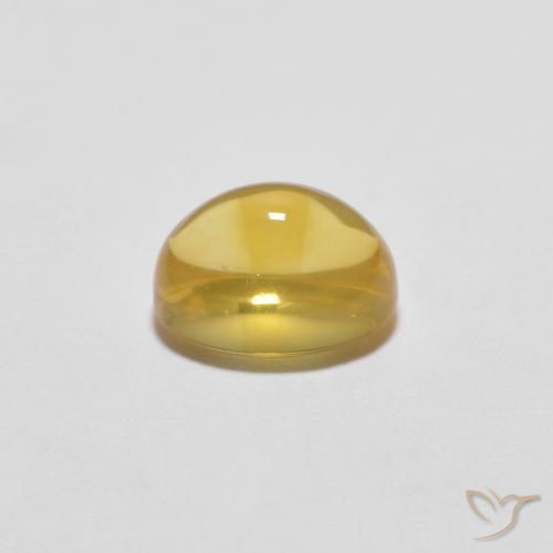 Citrino Dorato naturale da 1.68 ct, Ovale, Trasparente