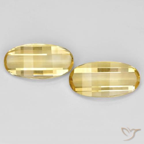 4.91ctw Naturale Dorato Citrino, Ovale, VVS