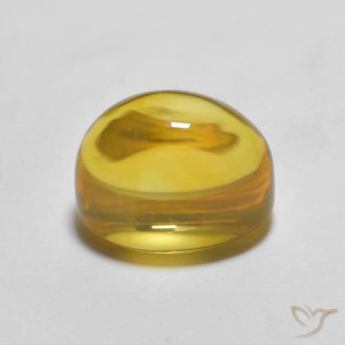 Citrino Oro giallastro naturale da 2.22 ct, Ovale, Trasparente