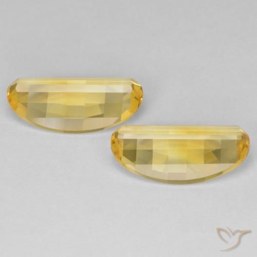 Gemme di Citrino Oro medio naturale da 4.97 ct, Ovale, VVS-VS