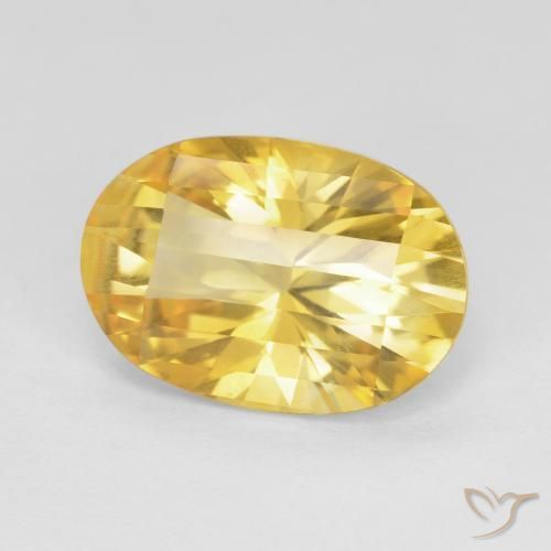 Citrino Oro brillante naturale da 4.80 ct, Ovale, VS