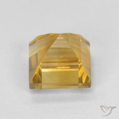 Citrino Oro naturale da 1.40 ct, Quadrato, VVS-VS