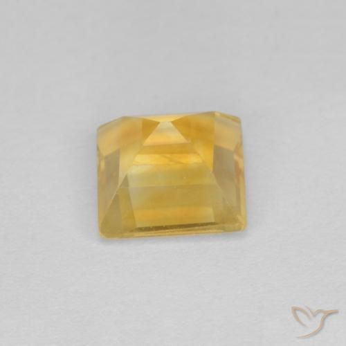 Citrino Oro brillante naturale da 0.97 ct, Quadrato, VS