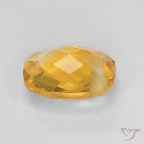 Citrino Dorato medio naturale da 1.85 ct, Cuscino, VVS-VS