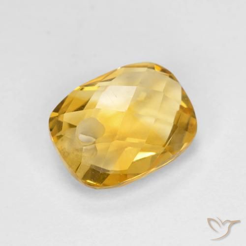 Citrino Dorato scuro naturale da 1.97 ct, Cuscino, VVS-VS