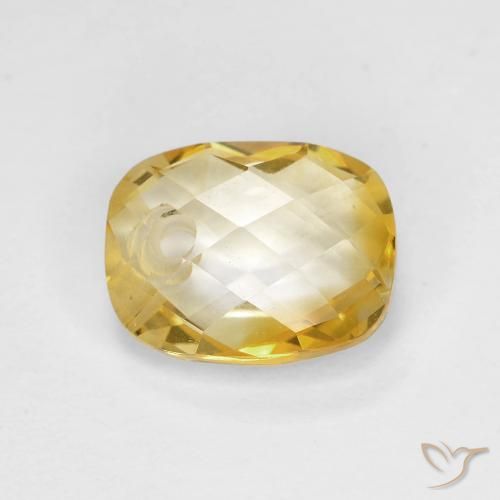 1.93ct Naturale Dorato Citrino, Cuscino, VVS-VS