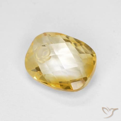 Citrino Dorato naturale da 1.93 ct, Cuscino, VVS-VS