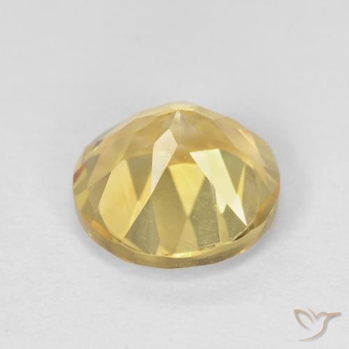 Citrino Dorato naturale da 1.94 ct, Rotondo, VVS
