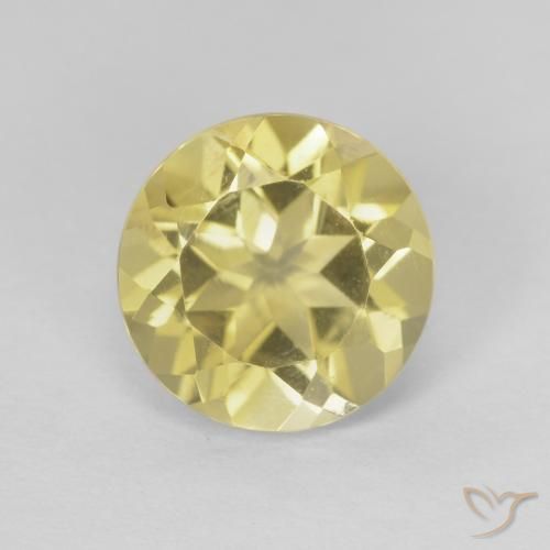 1.95ct Naturale Dorato Citrino, Rotondo, VVS