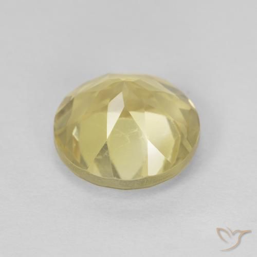 Citrino Dorato naturale da 1.95 ct, Rotondo, VVS